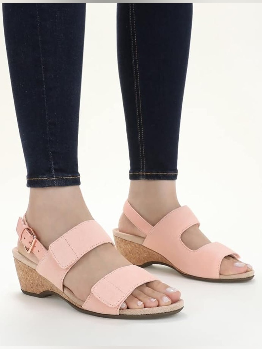 Vionic Marian Women's Wedge Arch Supportive Sandals Size US9